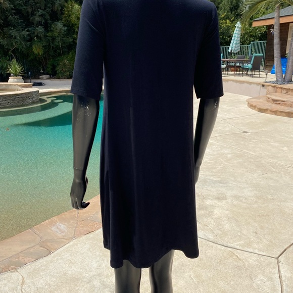 OLD NAVY NWOT Black T Shirt Dress - Picture 4 of 7